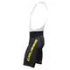 Men’s Cycling Shorts w/ Suspenders Crussis CSW-050 - Black-Fluo Yellow