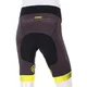 Crussis CSW-068 Herren Radhose mit Hosenträger - schwarz-fluo gelb