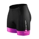 Lady's bike shorts 4EVER - short - Black-Blue - Black-Pink