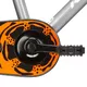 Kinderfahrrad Kross Racer 4.0 16" - Modell 2024 - silber