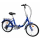 Skladací bicykel DHS City Line 2024 - model 2012 - modrá