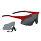 Kerékpáros szemüveg Kellys Dice Photochromic - fekete-lime - piros