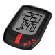 Wireless Cycling Computer Kellys Direct WL - Black-White - Black-Red