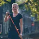 Damen-T-Shirt JOBE Discover Nero schwarz
