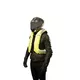 Helite e-Turtle HiVis Airbag Weste erweitert - L