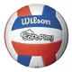Volejbalový míč Wilson Super Soft Play WTH3595XB bílo-modro-červený