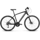 Pánské crossové kolo Kross Evado 9.0 28" - model 2020 - černo-stříbrná - černo-stříbrná