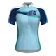 Women's cycling dress KELLYS Faith - short sleeve - Blue - Blue