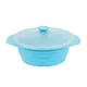 Folding Bowl FERRINO Contenitore Pieghvole - Orange - Blue