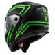 Flip-Up Motorcycle Helmet LS2 FF324 Metro EVO Firefly Glow GR