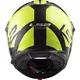 LS2 FF325 Strobe Zone Hi-Vis Yellow Black Motorradklapphelm