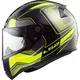 LS2 FF353 Rapid Carrera Black H-V Yellow Motorradhelm