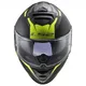 Moto prilba LS2 FF800 Storm Nerve - Matt Black H-V Yellow