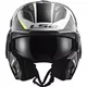 Překlopná moto přilba LS2 FF900 Valiant II Codex White Black P/J