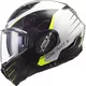 Překlopná moto přilba LS2 FF900 Valiant II Codex White Black P/J