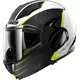 Překlopná moto přilba LS2 FF900 Valiant II Codex White Black P/J