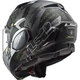 Flip-Up Motorcycle Helmet LS2 FF900 Valiant II Gripper P/J - Matt Titanium