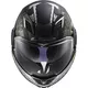 Flip-Up Motorcycle Helmet LS2 FF900 Valiant II Gripper P/J - Matt Titanium