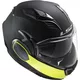 Flip-Up Motorcycle Helmet LS2 FF900 Valiant II Hammer P/J - Matt Black Red