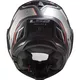 Flip-Up Motorcycle Helmet LS2 FF900 Valiant II Hub Chrome P/J