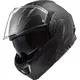 Flip-Up Motorcycle Helmet LS2 FF900 Valiant II Noir P/J - Matt Black