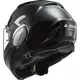 Flip-Up Motorcycle Helmet LS2 FF900 Valiant II Solid P/J - Gloss Black