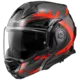 Flip-Up Motorcycle Helmet LS2 FF901 Advant X Carbon Future Glossy Red P/J