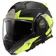 Překlopná moto přilba LS2 FF901 Advant X Oblivion Matt Black H-V P/J