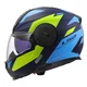 Výklopná moto prilba LS2 FF902 Scope II Duria Blue H-V Yellow