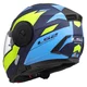 Výklopná moto prilba LS2 FF902 Scope II Duria Blue H-V Yellow