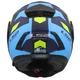 Výklopná moto prilba LS2 FF902 Scope II Duria Blue H-V Yellow