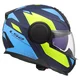 Výklopná moto prilba LS2 FF902 Scope II Duria Blue H-V Yellow