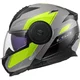 Výklopná moto přilba LS2 FF902 Scope II Duria Grey H-V Yellow