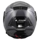 Výklopná moto přilba LS2 FF902 Scope II Oxyd Black Titanium