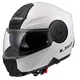 Výklopná moto přilba LS2 FF902 Scope II Solid Gloss White