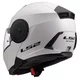 Výklopná moto přilba LS2 FF902 Scope II Solid Gloss White