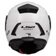 Výklopná moto přilba LS2 FF902 Scope II Solid Gloss White