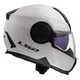 Výklopná moto přilba LS2 FF902 Scope II Solid Gloss White