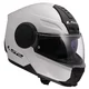 Výklopná moto přilba LS2 FF902 Scope II Solid Gloss White