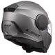 Výklopná moto přilba LS2 FF902 Scope II Solid Matt Titanium