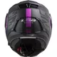 Flip-Up Motorcycle Helmet LS2 FF902 Scope Arch - Matt Titanium Pink