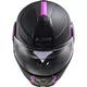 Flip-Up Motorcycle Helmet LS2 FF902 Scope Arch - Matt Titanium Pink