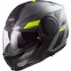 Výklopná moto přilba LS2 FF902 Scope Grey H-V Yellow