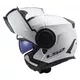 Flip-Up Motorcycle Helmet LS2 FF902 Scope Solid - White