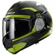 Překlopná moto přilba LS2 FF906 Advant Revo Matt Black H-V Yellow P/J