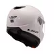 Flip-Up Motorcycle Helmet LS2 FF908 Strobe II Glossy White