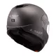 Flip-Up Motorcycle Helmet LS2 FF908 Strobe II Matte Titanium