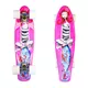 Pennyboard ArtFish Girl 22" - biela