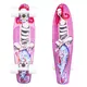 Penny Board ArtFish Girl 22" - Silver-White - White