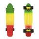 Penny board Fish Classic 3Colors 22" - Grey+Yellow+Red-Black-Black - Grey+Yellow+Red-Black-Black